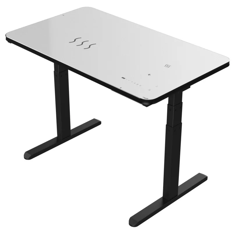 Bảng thủy tinh màu đen bàn nâng động cơ điện động cơ